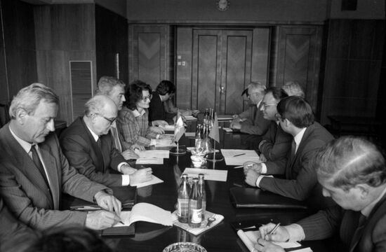 Chairman of Montenegrin Parliament's Executive Council Vuko Vukadinovic visits USSR