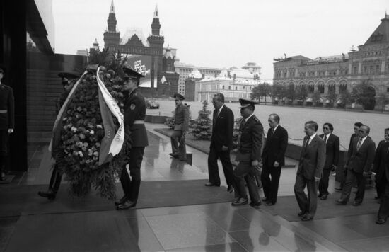 Indonesian delegation visits USSR