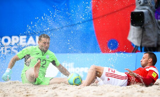 Belarus European Games Beach Soccer Russia - Ukraine