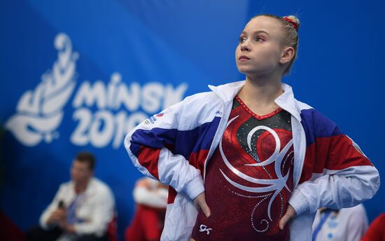 Belarus European Games Artistic Gymnastics