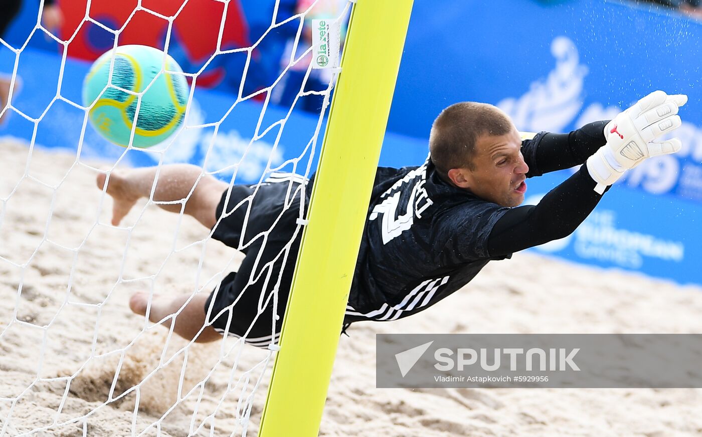 Belarus European Games Beach Soccer Russia - Ukraine