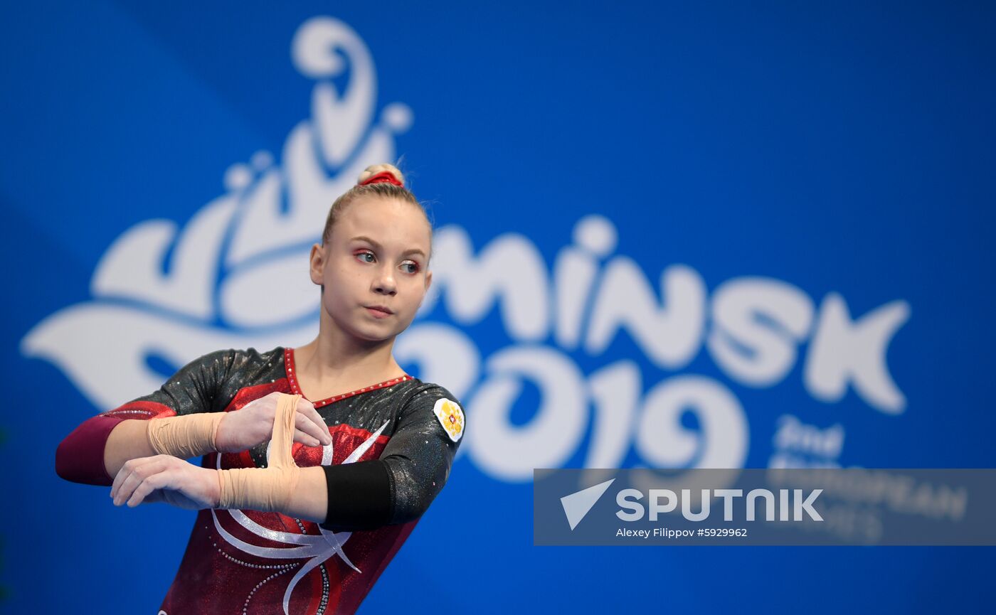 Belarus European Games Artistic Gymnastics