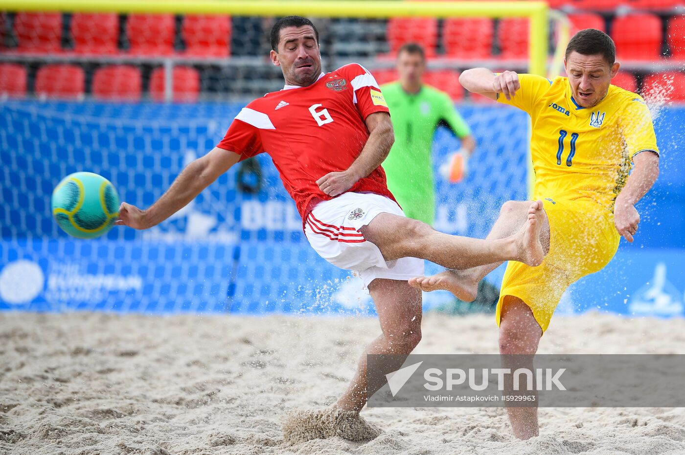 Belarus European Games Beach Soccer Russia - Ukraine