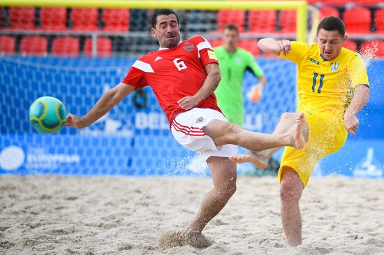 Belarus European Games Beach Soccer Russia - Ukraine