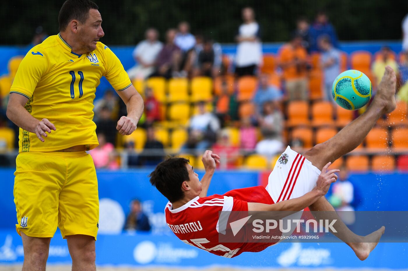 Belarus European Games Beach Soccer Russia - Ukraine