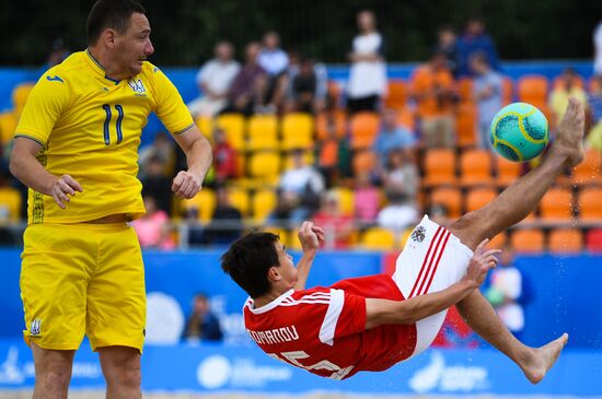 Belarus European Games Beach Soccer Russia - Ukraine