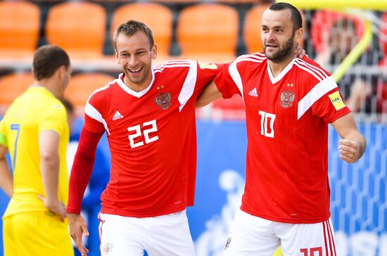 Belarus European Games Beach Soccer Russia - Ukraine