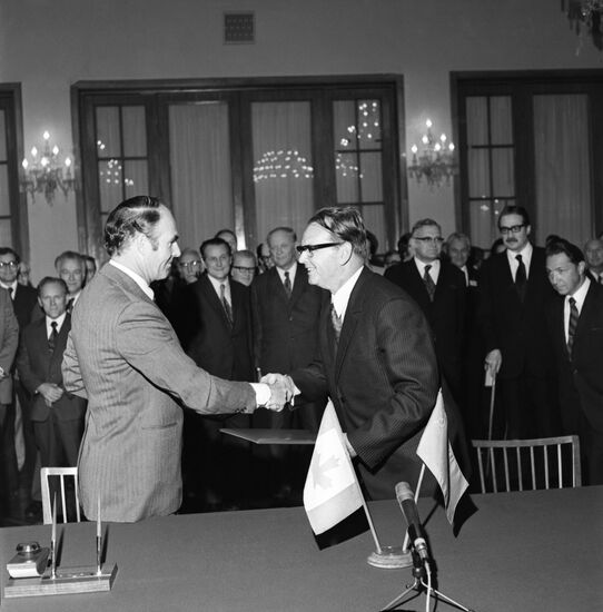3rd meeting of Soviet-Canadian Commission