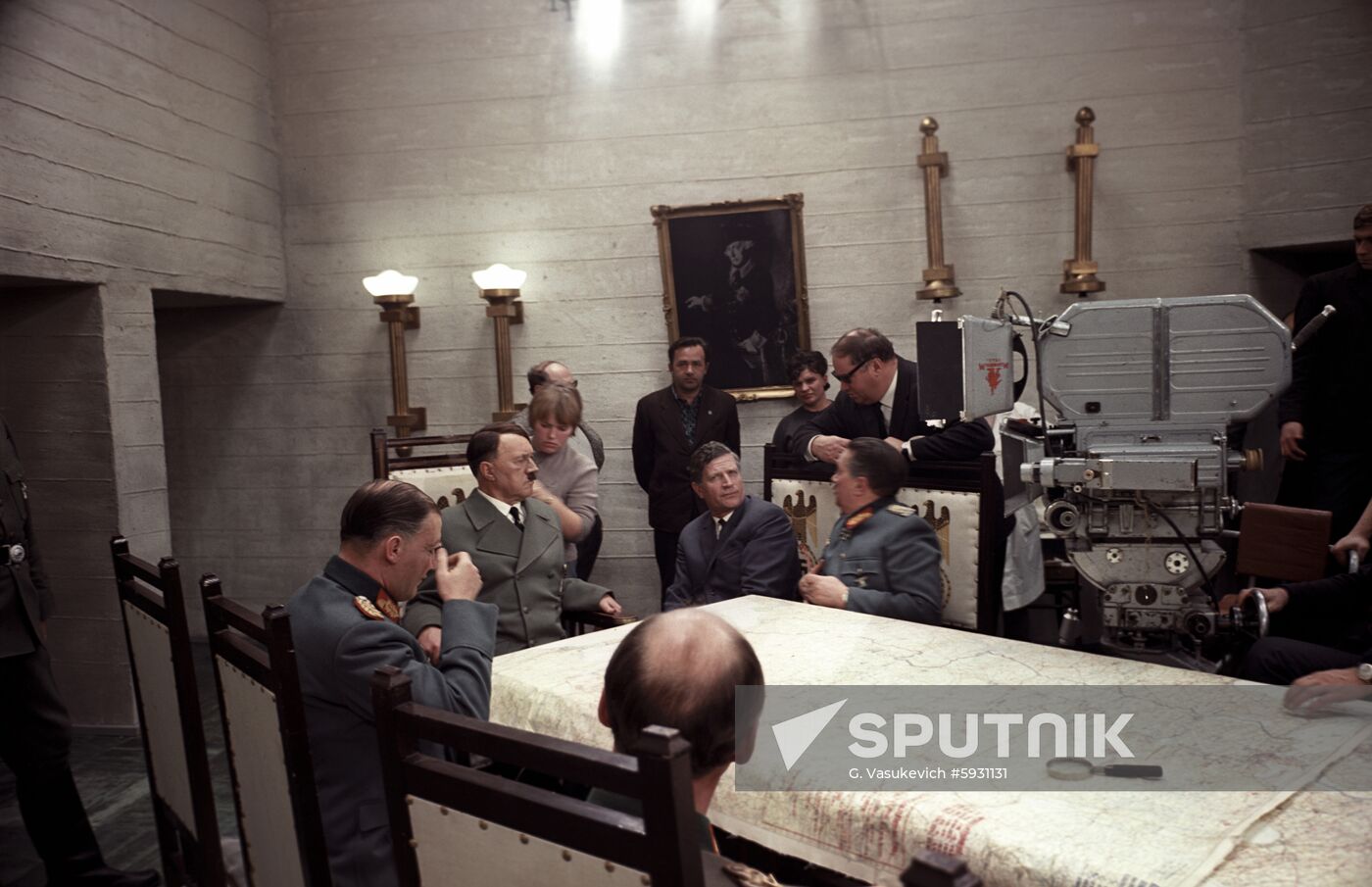 Set of film Breakthrough, part of Liberation epic
