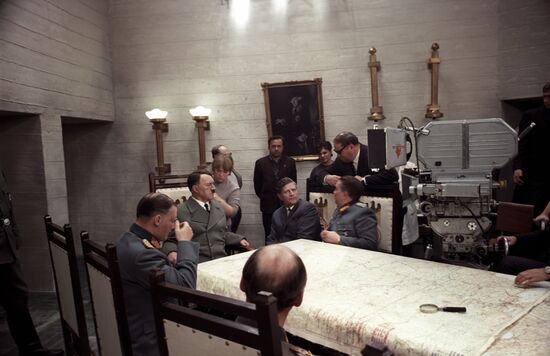 Set of film Breakthrough, part of Liberation epic