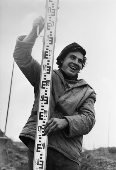 Land-surveyor Said Abdyukov