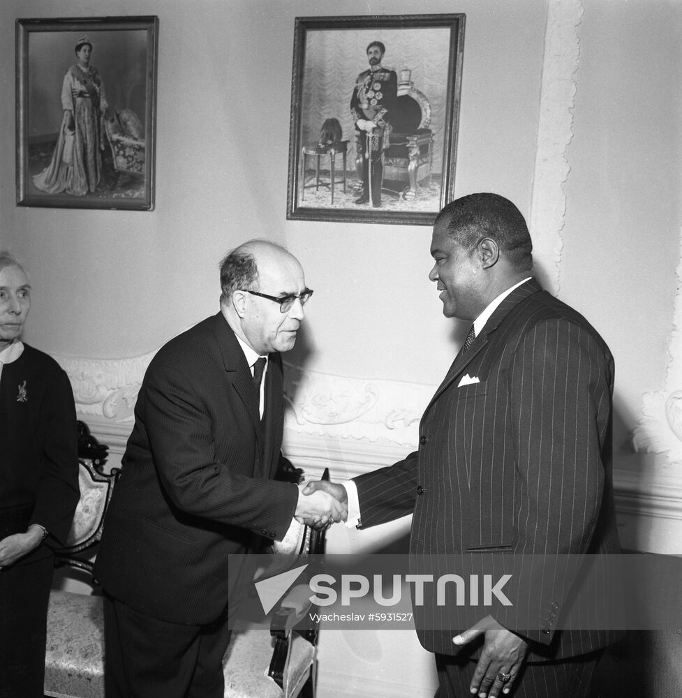 Soviet expert on Africa Dmitry Olderogge