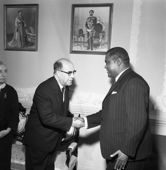 Soviet expert on Africa Dmitry Olderogge