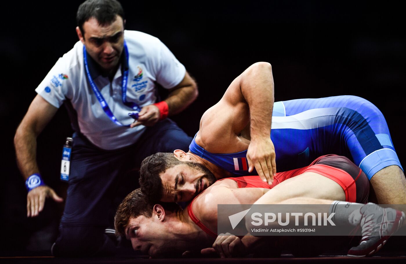 Belarus European Games Wrestling