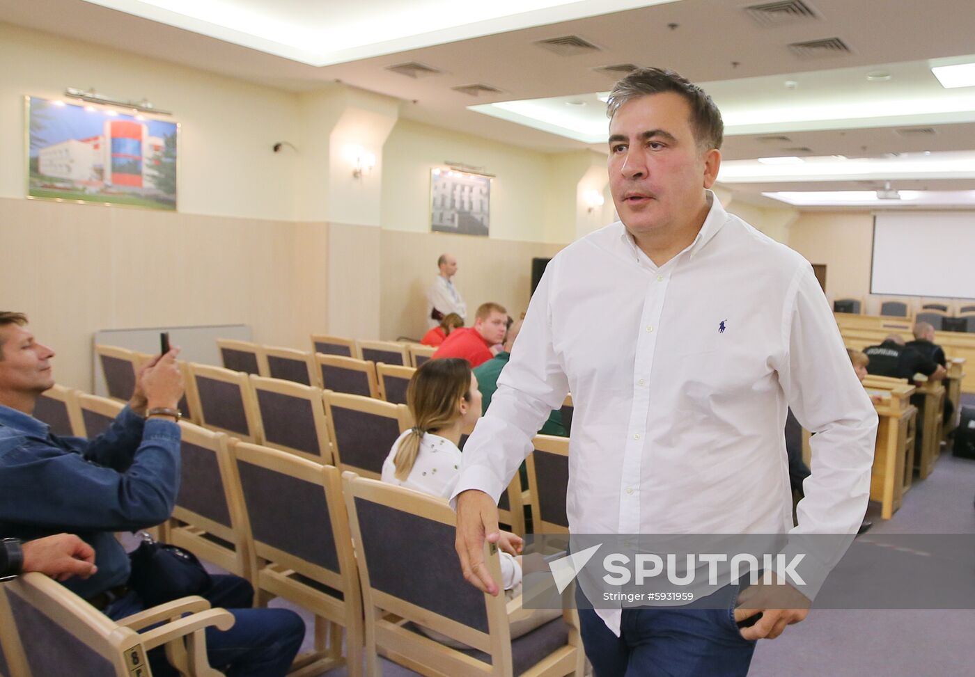 Ukraine Parliamentary Elections Saakashvili