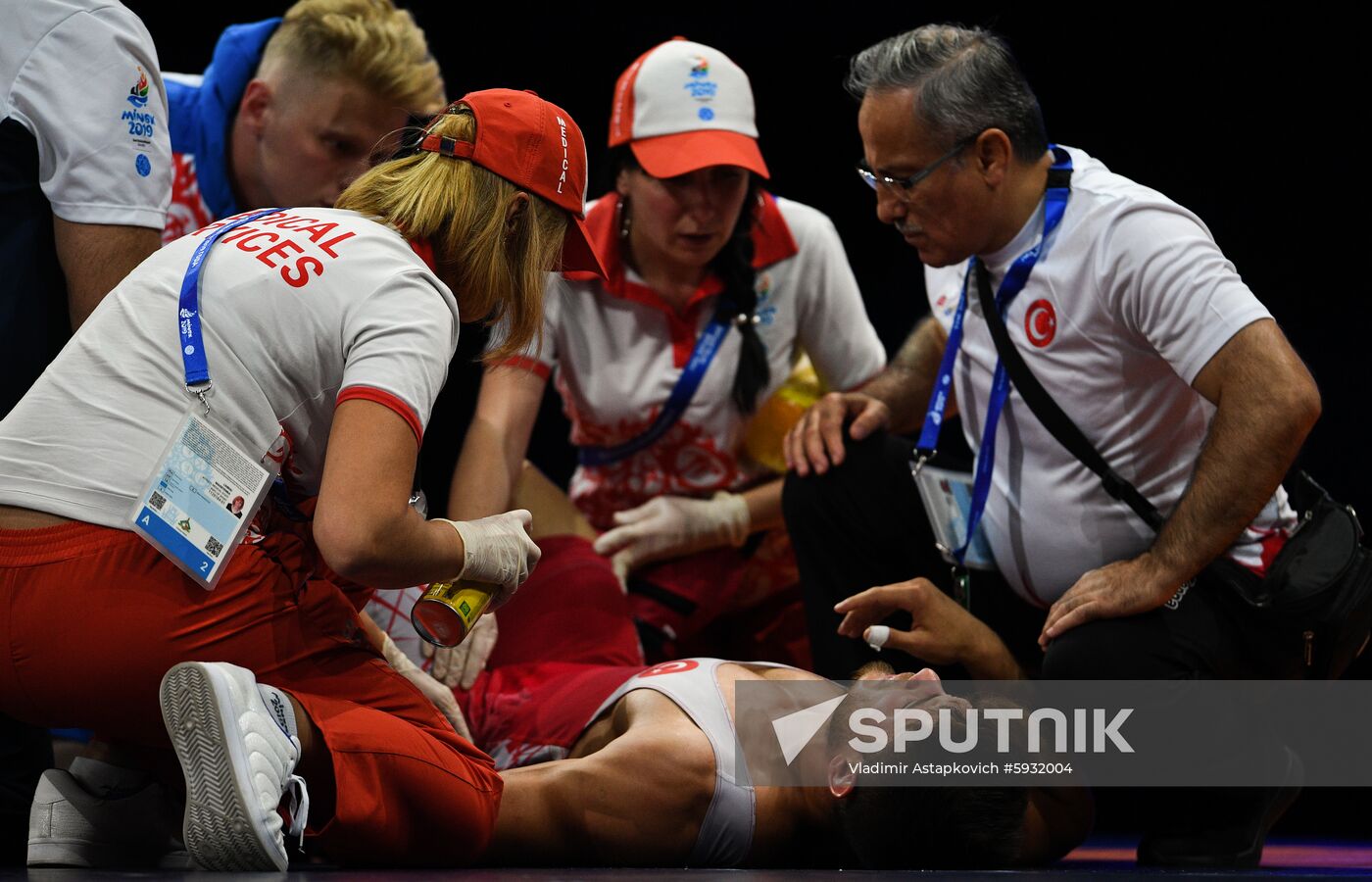 Belarus European Games Wrestling