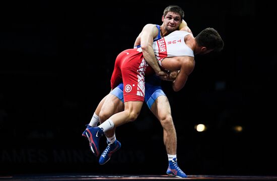 Belarus European Games Wrestling