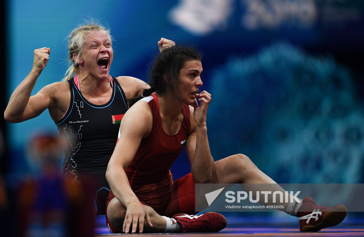Belarus European Games Wrestling