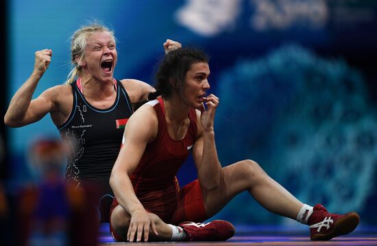 Belarus European Games Wrestling