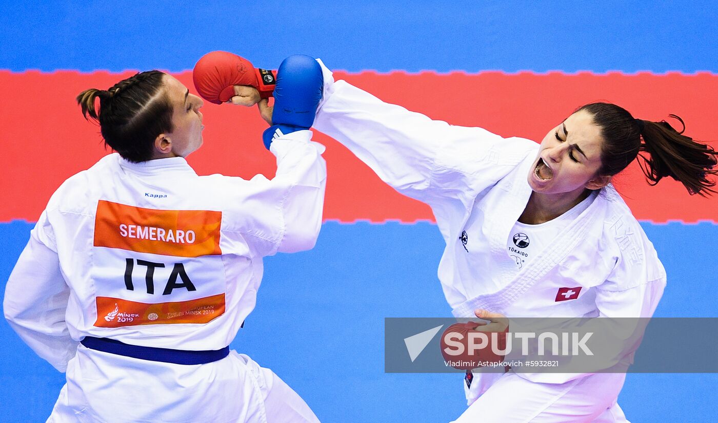 Belarus European Games Karate