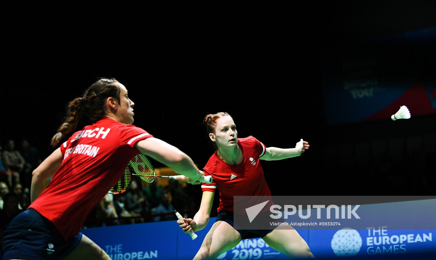 Belarus European Games Badminton