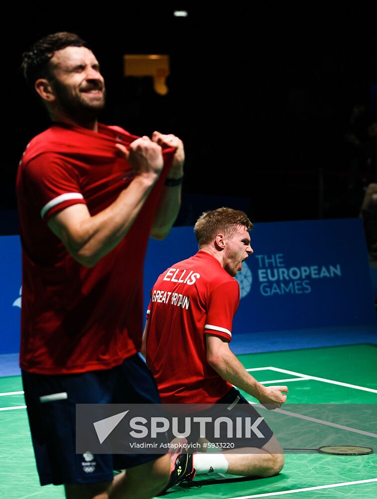 Belarus European Games Badminton