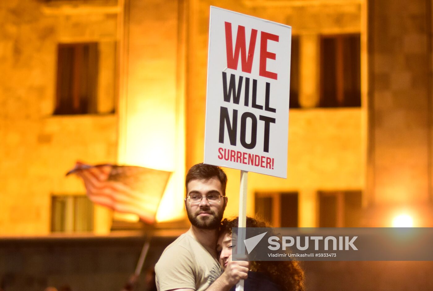 Georgia Russia Potests