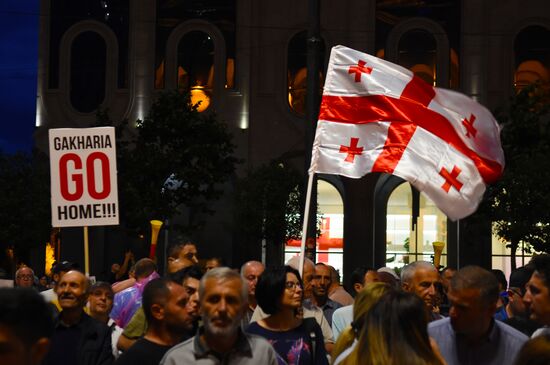 Georgia Russia Potests