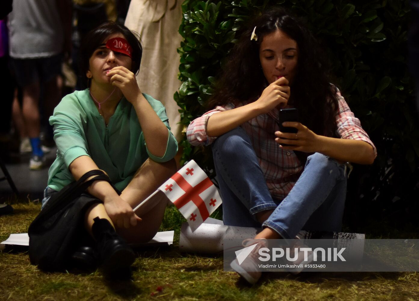 Georgia Russia Potests