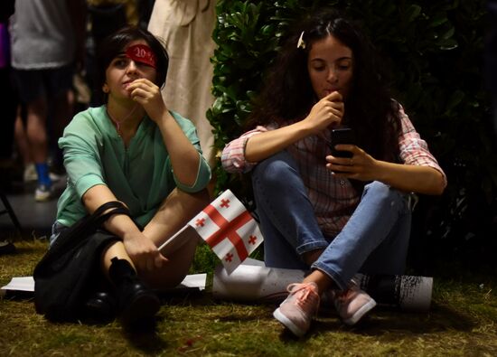 Georgia Russia Potests