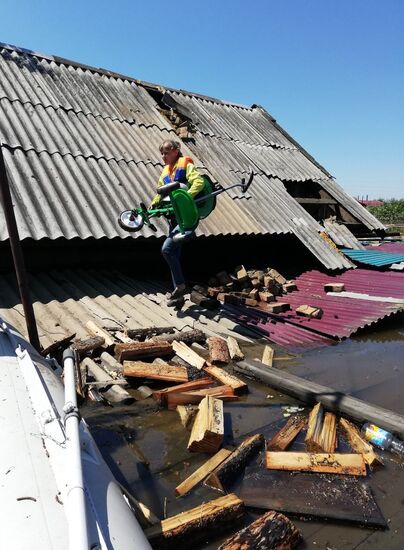 Russia Heavy Flood