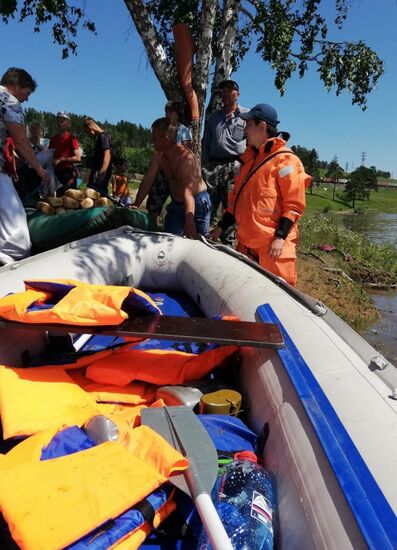Russia Heavy Flood