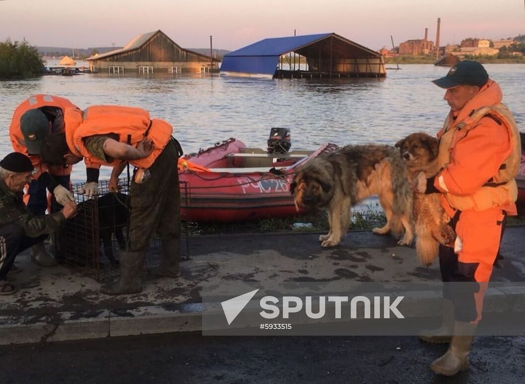 Russia Heavy Flood
