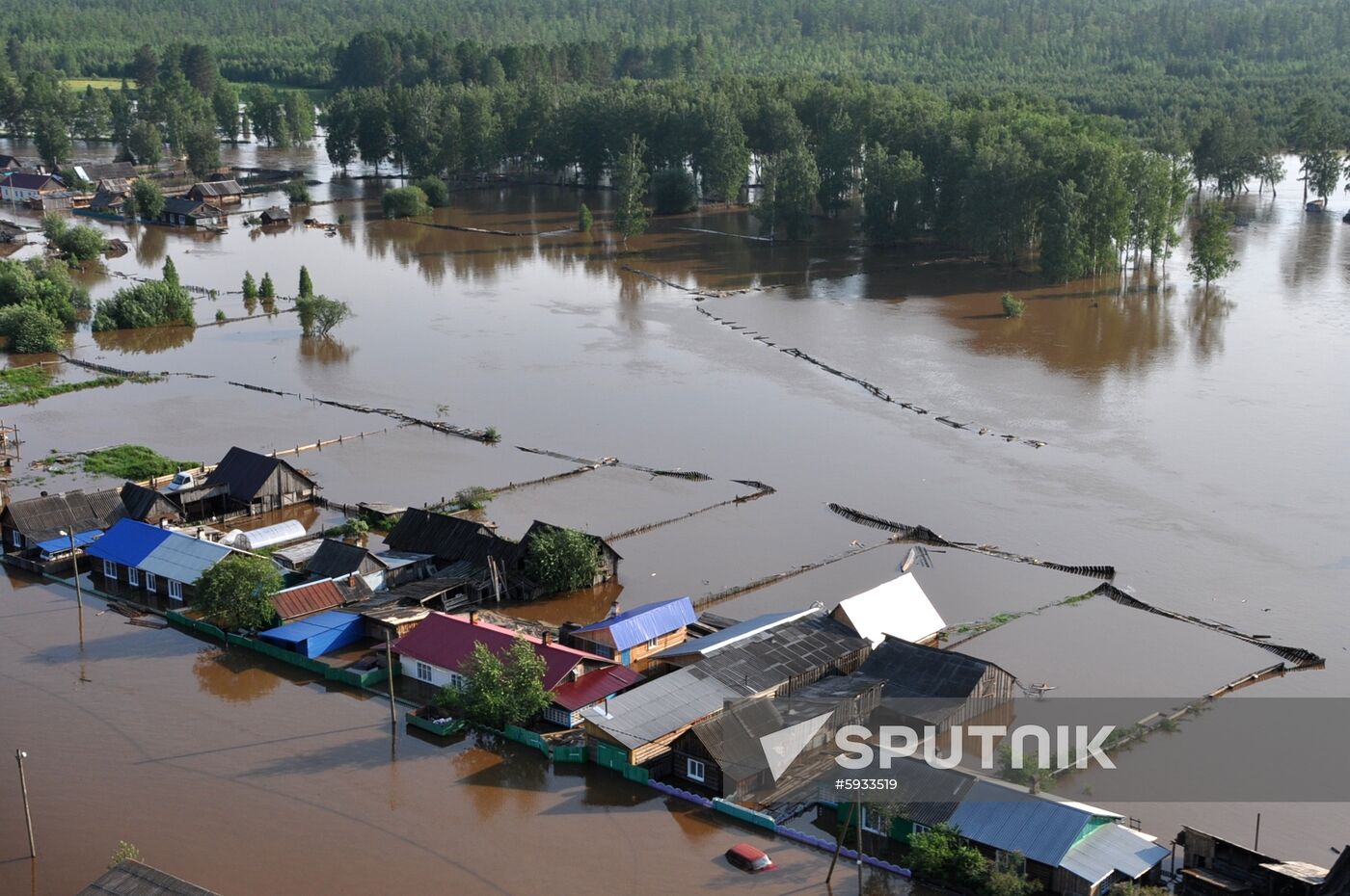Russia Heavy Flood