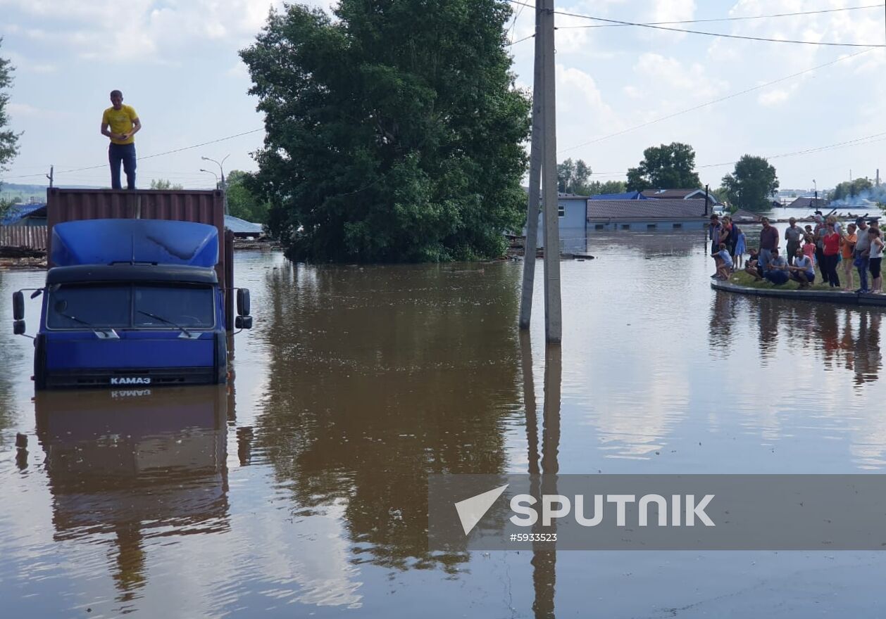 Russia Heavy Flood
