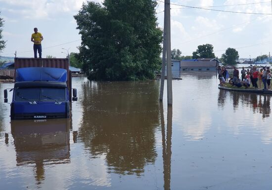 Russia Heavy Flood