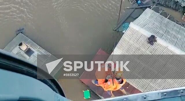 Russia Heavy Flood