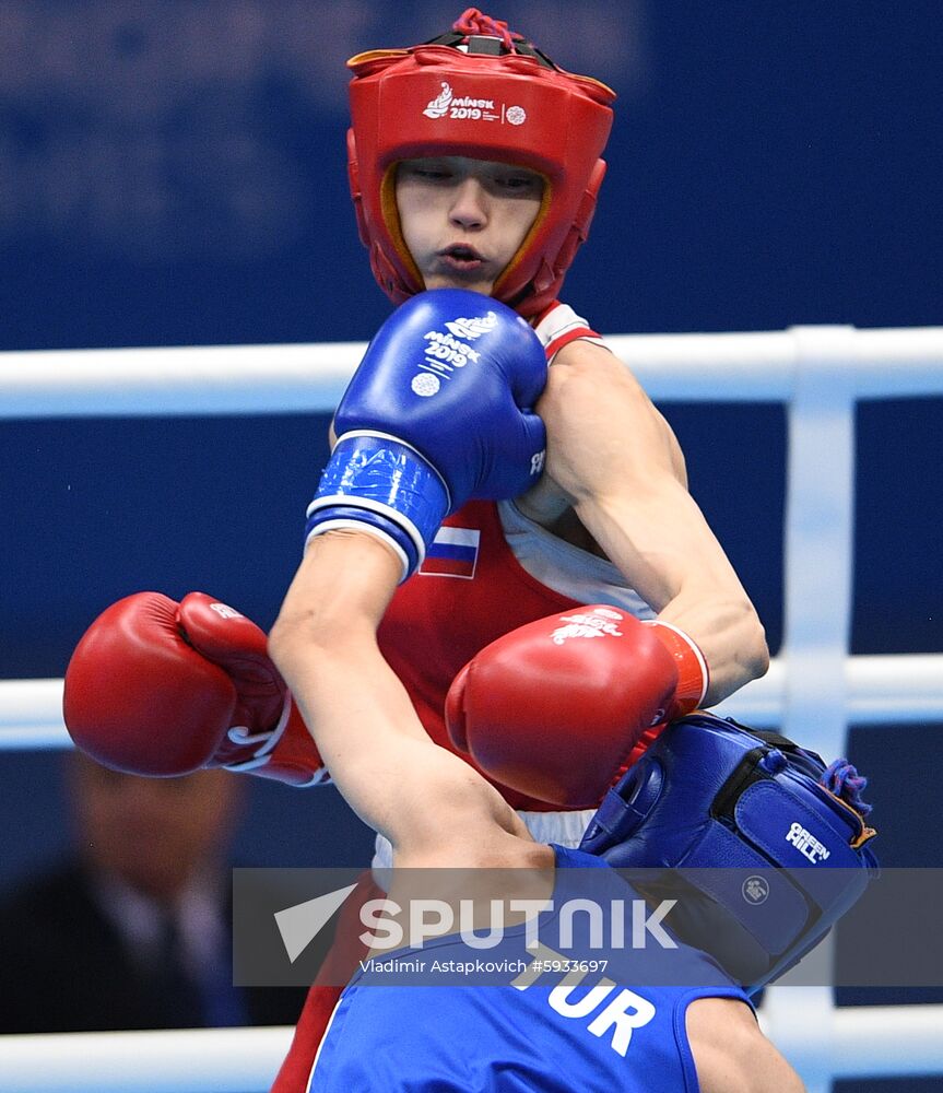 Belarus European Games Boxing