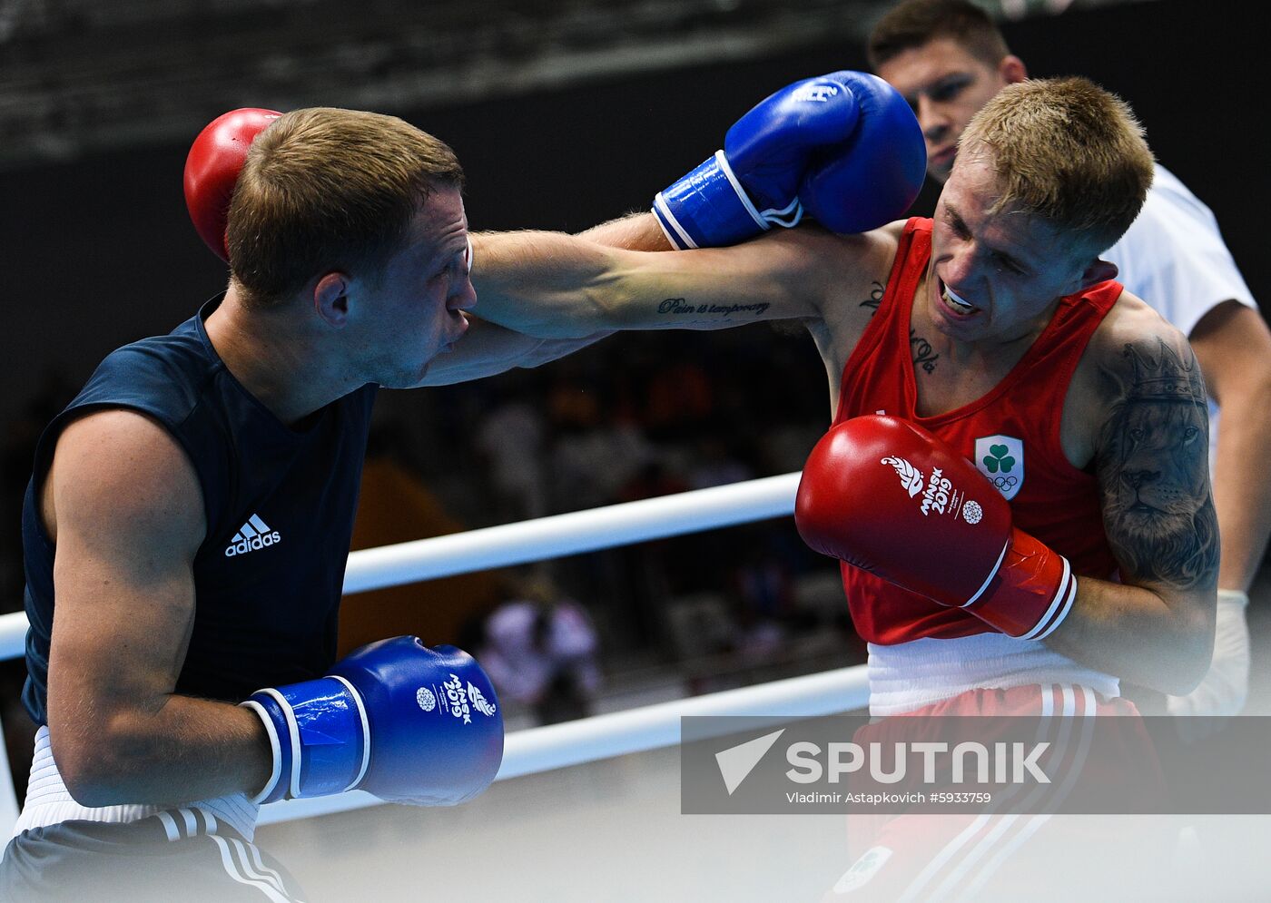 Belarus European Games Boxing