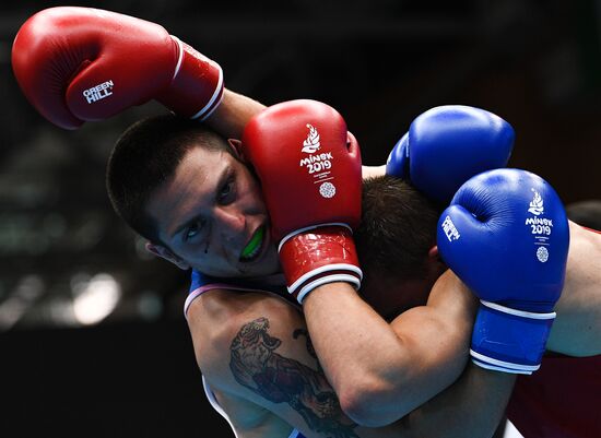 Belarus European Games Boxing