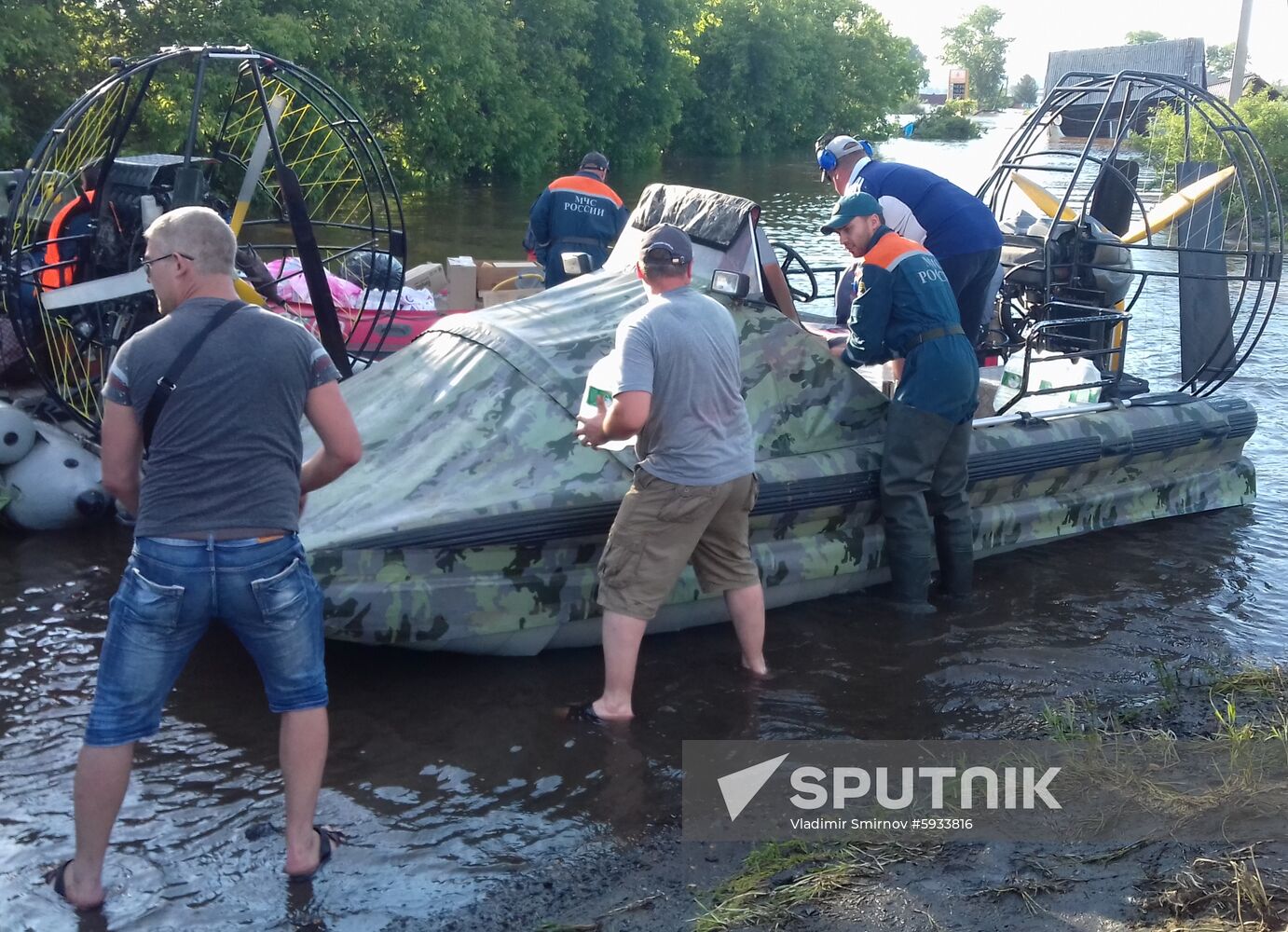 Russia Heavy Flood