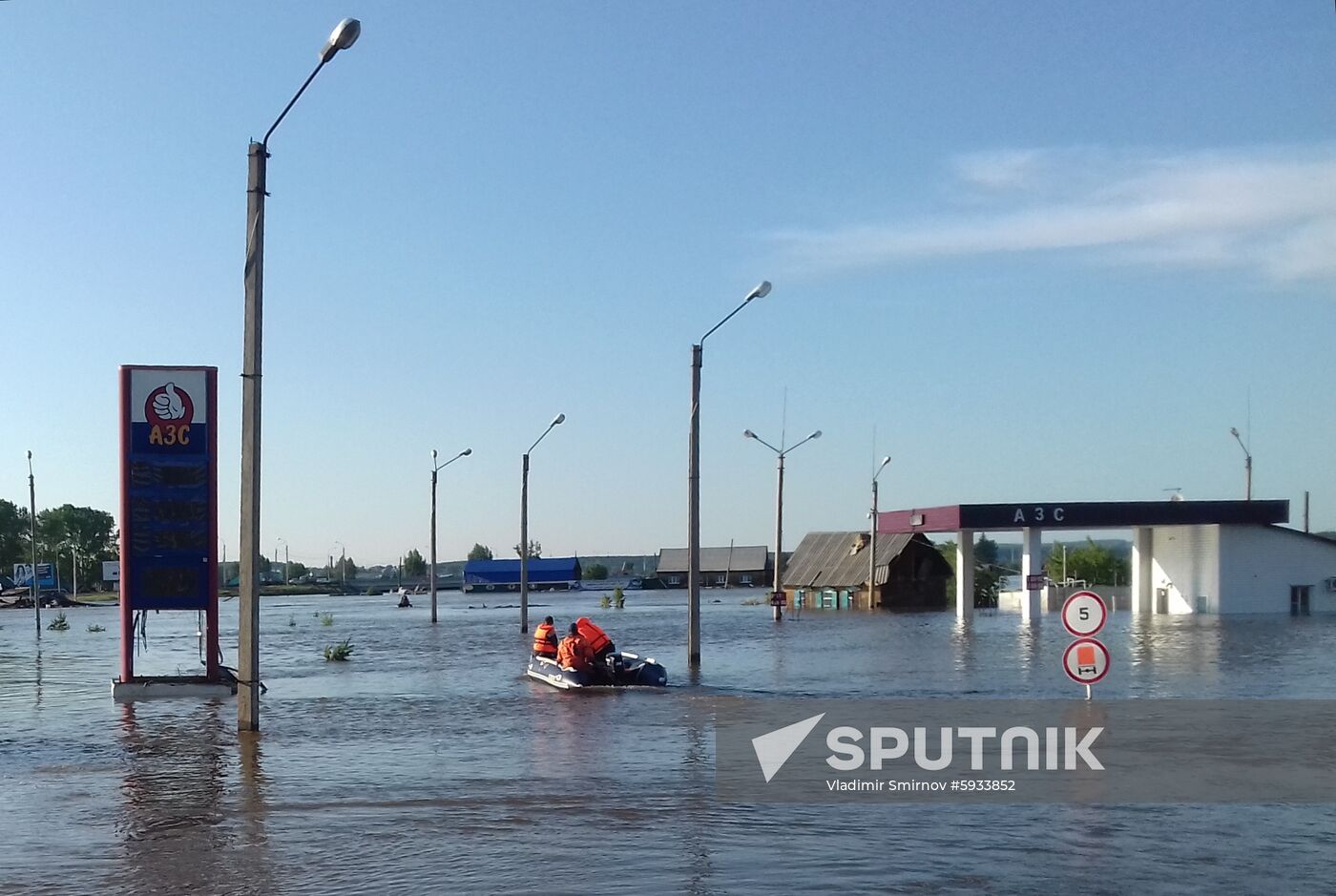 Russia Heavy Flood