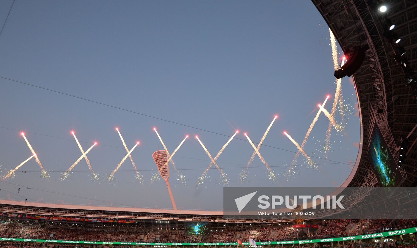 Belarus European Games Closing Ceremony