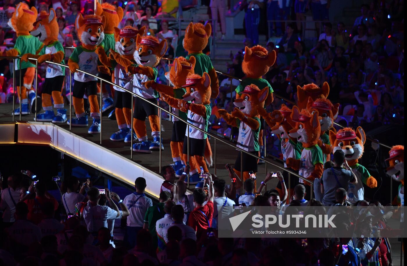 Belarus European Games Closing Ceremony