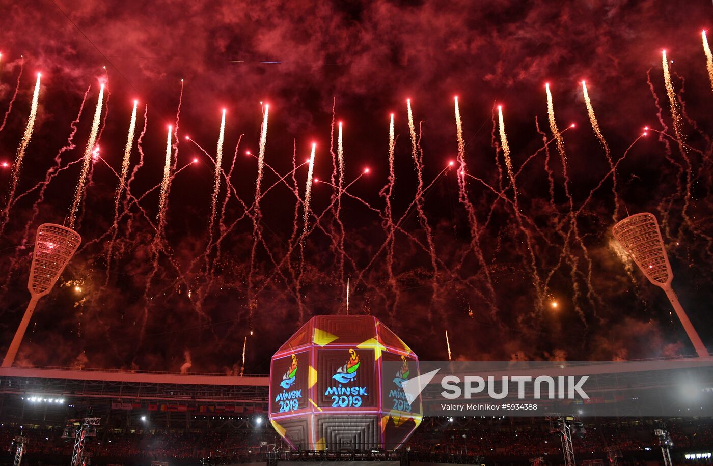 Belarus European Games Closing Ceremony