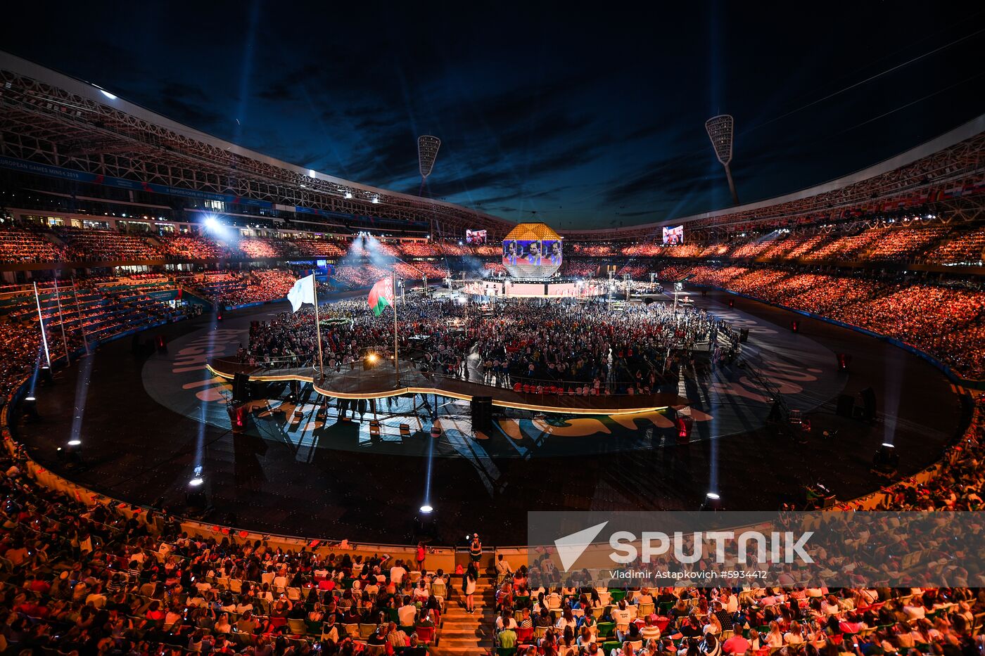 Belarus European Games Closing Ceremony