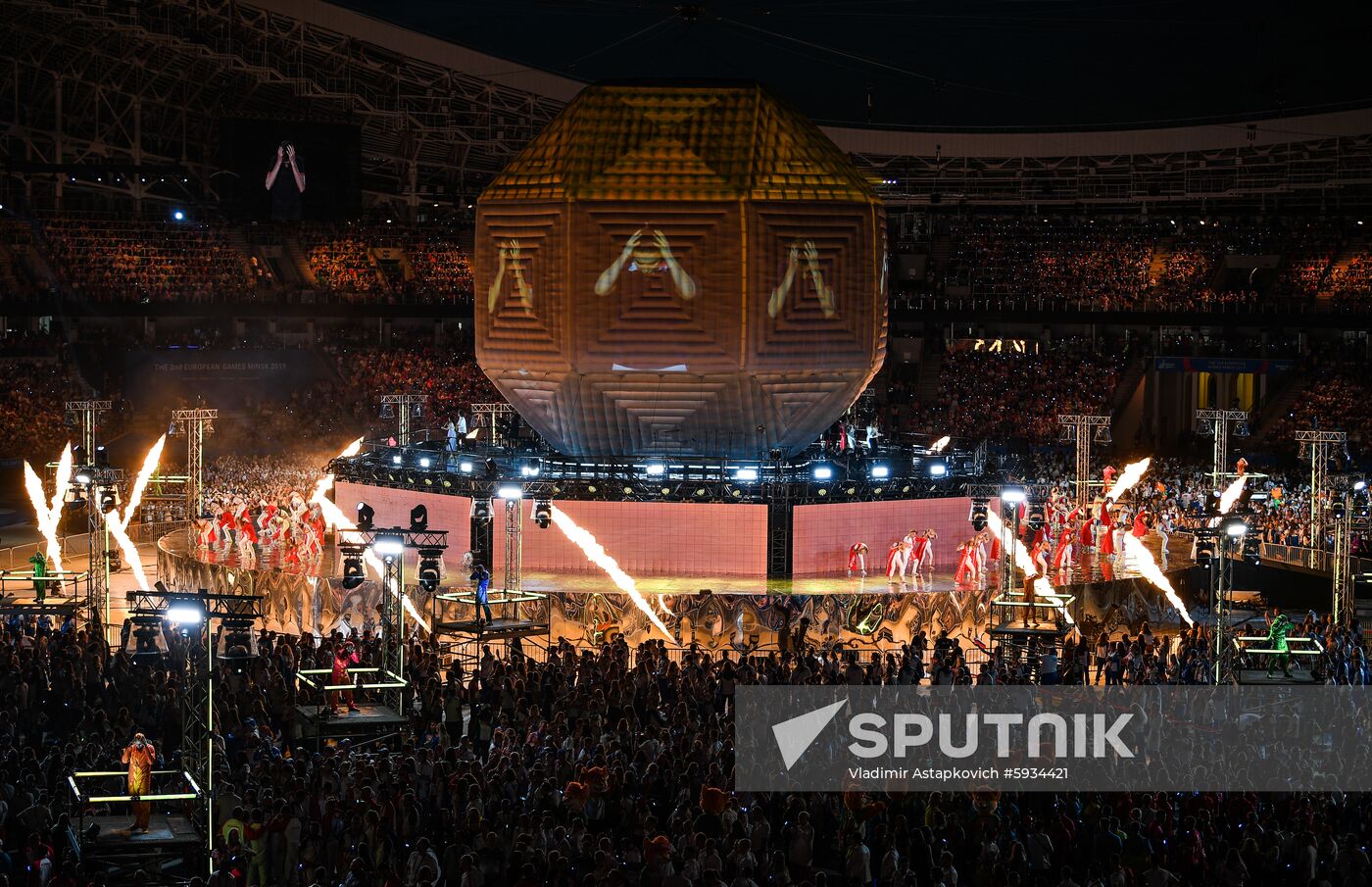 Belarus European Games Closing Ceremony