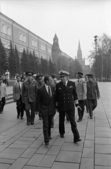 West German delegation visits USSR