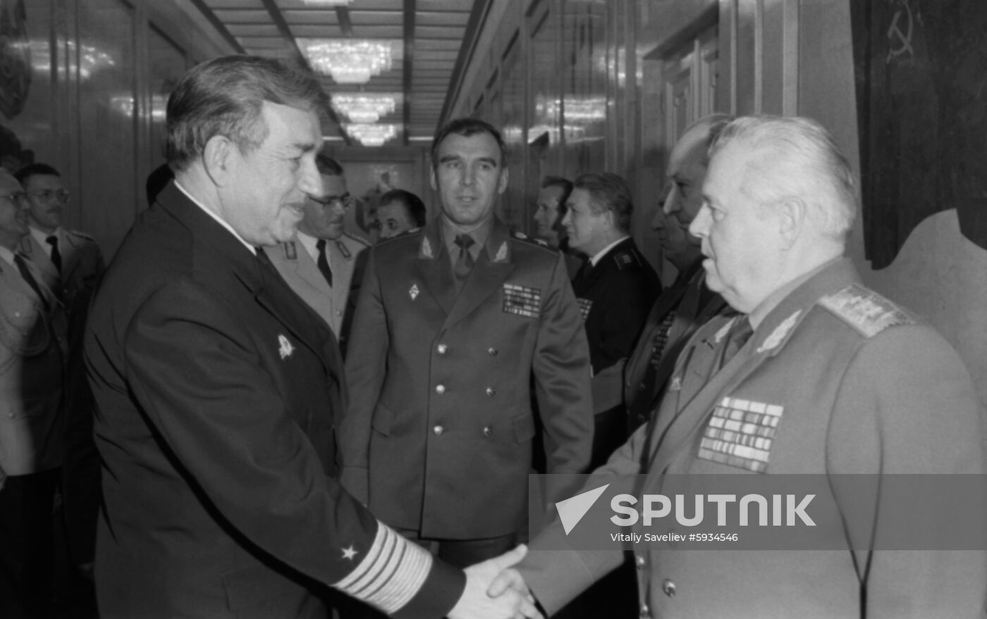 West German delegation visits USSR