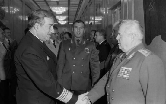 West German delegation visits USSR